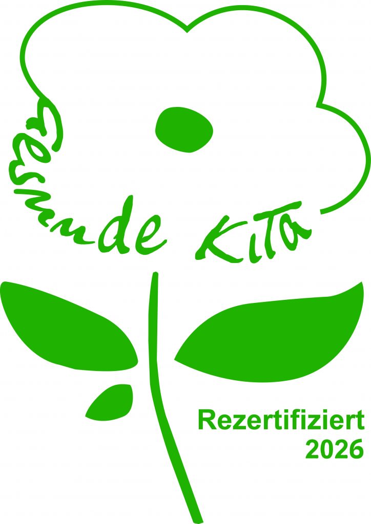 Logo Gesunde Kita Rezertifiziert 2026